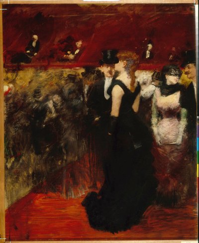Ball at the Paris Opera by Jean Louis Forain