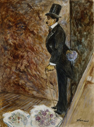 Behind the Stage by Jean Louis Forain
