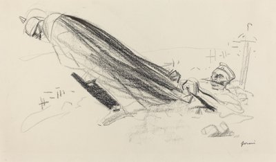 Those of the First Hour. Sire! Where are we in the fresh war..., c. 1914-1919 by Jean Louis Forain