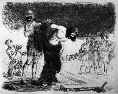 Christ Stripped of His Clothing by Jean Louis Forain