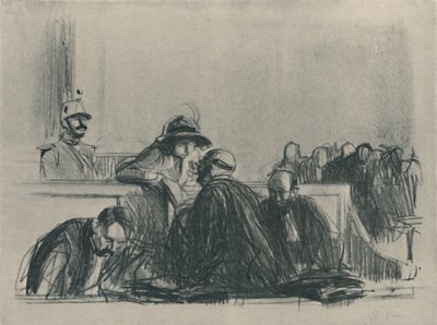 Legal Counsel, 1919 by Jean Louis Forain