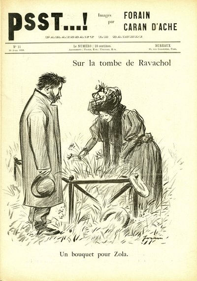 Illustration by Jean-Louis Forain in Psst...! by Jean Louis Forain