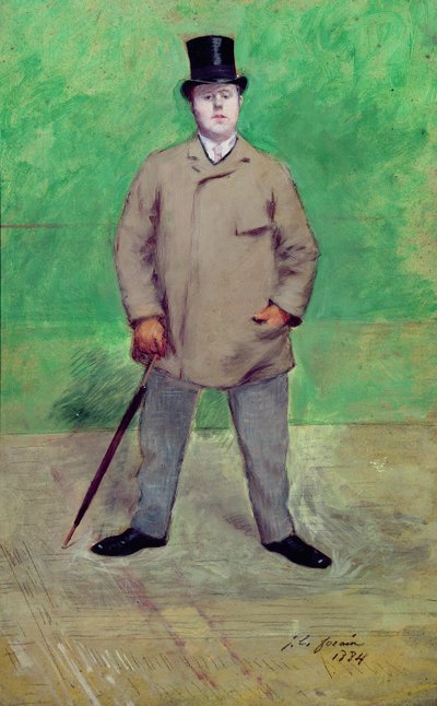 Jacques-Emile Blanche (1884) by Jean Louis Forain