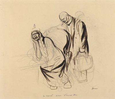 The Departure for Versailles, c. 1919 by Jean Louis Forain