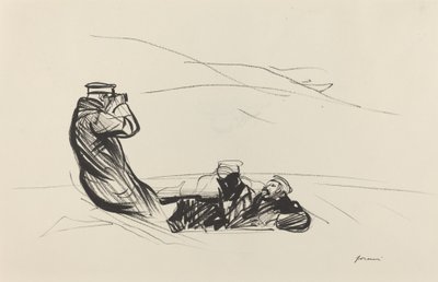 Looking for the Enemy, c. 1914-1919 by Jean Louis Forain