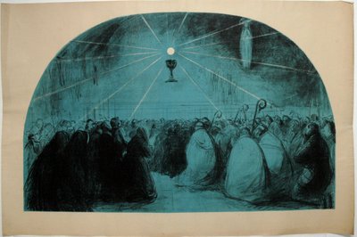 Lourdes, 1914, 25th International Eucharistic Congress by Jean Louis Forain