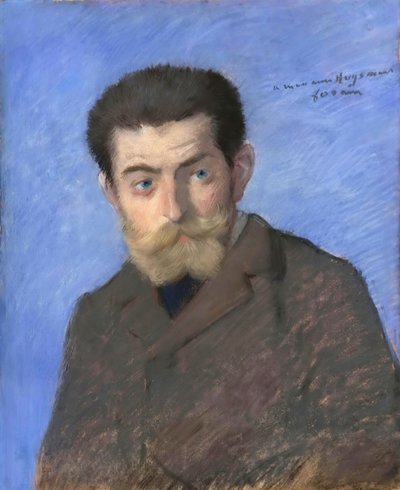 Portrait of Joris-Karl Huysmans, 1848-1907 by Jean Louis Forain