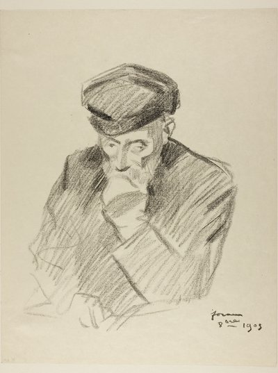 Portrait of Renoir, Fourth Plate by Jean Louis Forain