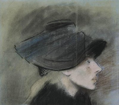 Portrait of Cabaret Singer Valéry Roumy by Jean Louis Forain