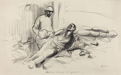Rassurez vous, je suis gauche, c. 1914-1919 by Jean Louis Forain