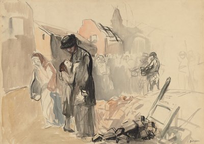Reconquered Territory (recto) by Jean Louis Forain