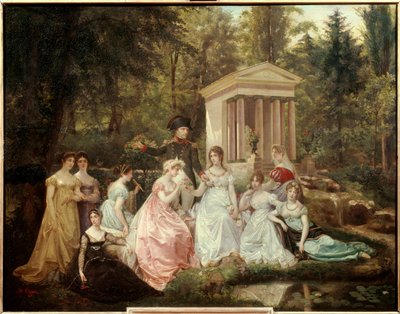 La Rose de Malmaison: Empress Josephine de Beauharnais and Emperor Napoleon Bonaparte and His Ladies of Honor by Jean Louis Victor Viger du Vigneau