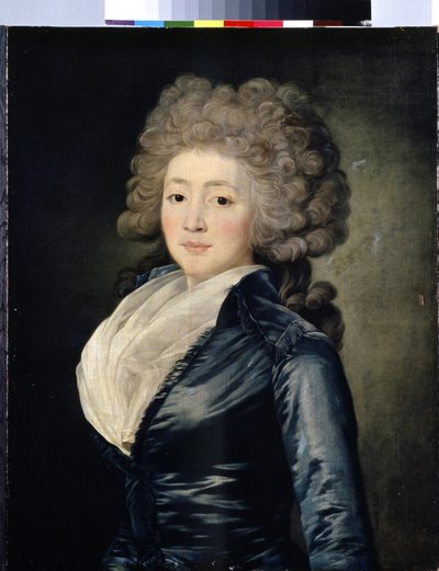 Portrait of Olga Zherebtsova by Jean Louis Voille