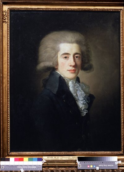 Portrait of the Vice Chancellor Nikita Panin by Jean Louis Voille