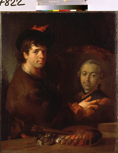Self portrait by Jean Louis de Velly