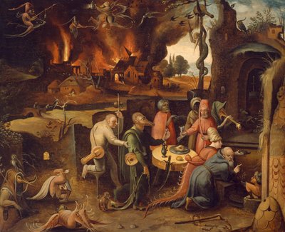 Temptation of St Anthony by Jean Mandyn