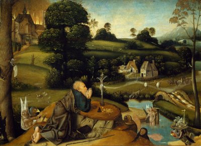 Temptation of St Anthony by Jean Mandyn