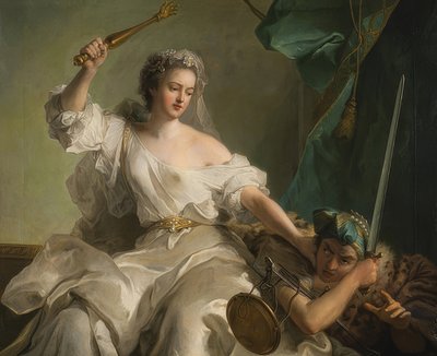 Allegory of Justice in Battle with Injustice by Jean Marc Nattier