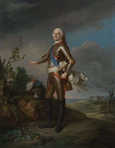 Armand de Vignerot du Plessis, Duke of Richelieu, Marshal of France by Jean Marc Nattier