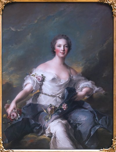 Marquioness of Baglion as Flora by Jean Marc Nattier