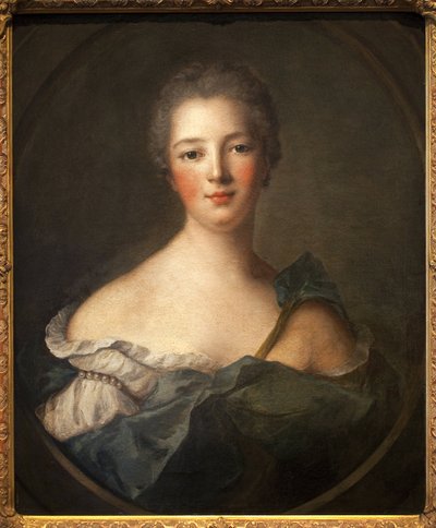 Jeanne Antoinette Poisson, Marquise of Pompadour by Jean Marc Nattier