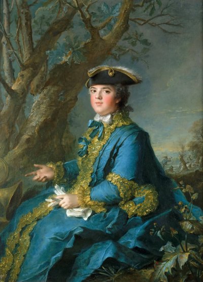 Louise Élisabeth of France, Duchess of Parma by Jean Marc Nattier