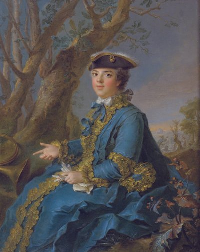 Louise Élisabeth of France, Duchess of Parma by Jean Marc Nattier