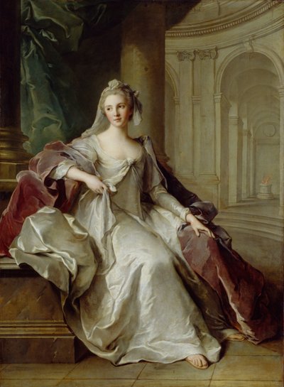 Madame Henriette de France as a Vestal Virgin by Jean Marc Nattier