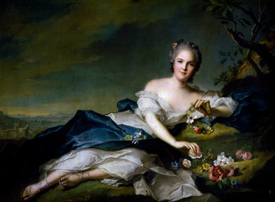 Portrait of Henrietta Maria of France by Jean Marc Nattier