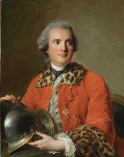 Portrait of Jean-Victor de Rochechouart de Mortemart by Jean Marc Nattier