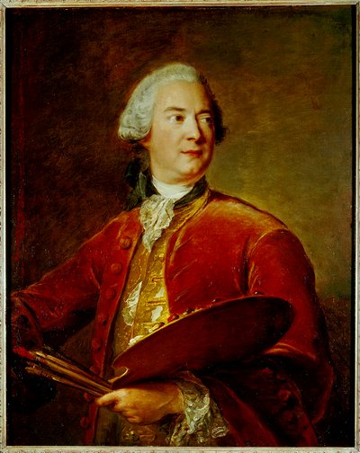 Portrait of Louis Tocqué, 1739 by Jean Marc Nattier