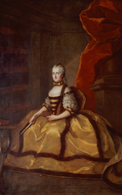 Portrait of Madame Louise of France by Jean Marc Nattier