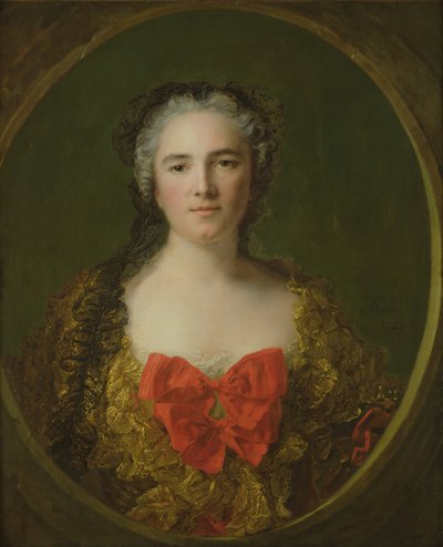 Portrait presumed to be Louise-Elisabeth de La Chastre, Marquise de Dreux-Breze by Jean Marc Nattier