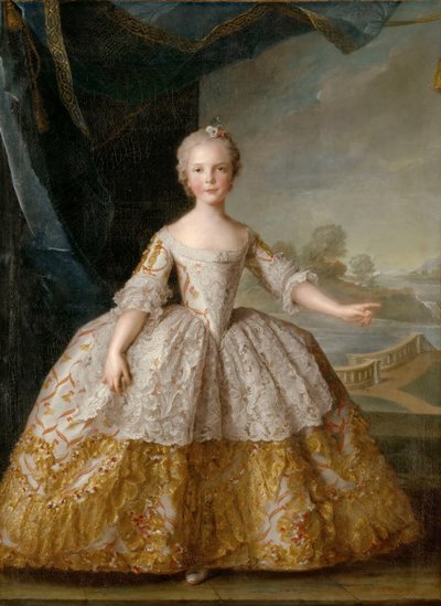 Princess Isabella of Parma as Child by Jean Marc Nattier