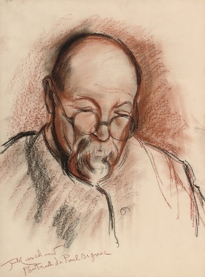 Portrait of Paul Signac by Jean Marchand