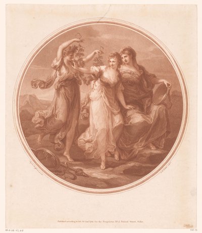 Beauty (Bellezza) Advised by Prudence (Prudentia), Rejects the Temptations of Folly (Pazzia) by Jean Marie Delattre