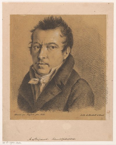 Portrait of Antoine Ignace Steyaert by Jean Matthieu Kierdorff