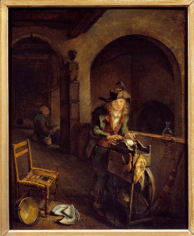 The Little Knife Grinder by Jean Michel Grobon