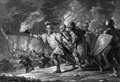 Conquest of the Kingdom of England by William the Conqueror by Jean Michel the Younger Moreau