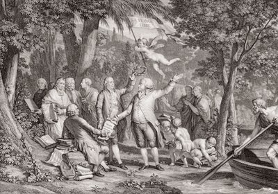 Mirabeau (Honore Gabriel Riqueti, Count of Mirabeau) by Jean Michel the Younger Moreau