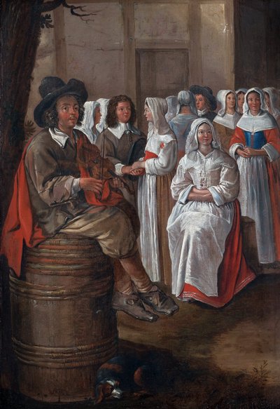 Wedding Scene by Jean Michelin