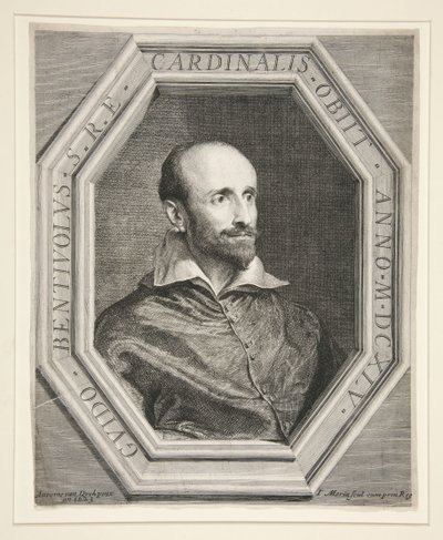 Cardinal Guido Bentivoglio by Jean Morin