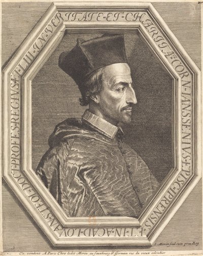 Corneille Jansenius, Bishop of Ypres by Jean Morin