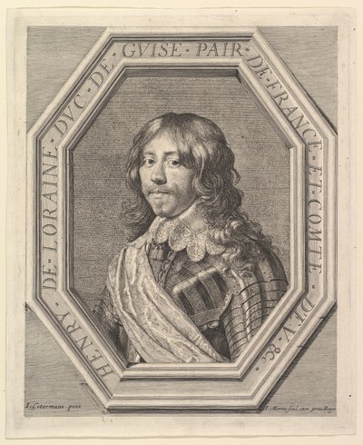Henri II de Lorraine, Duc de Guise by Jean Morin