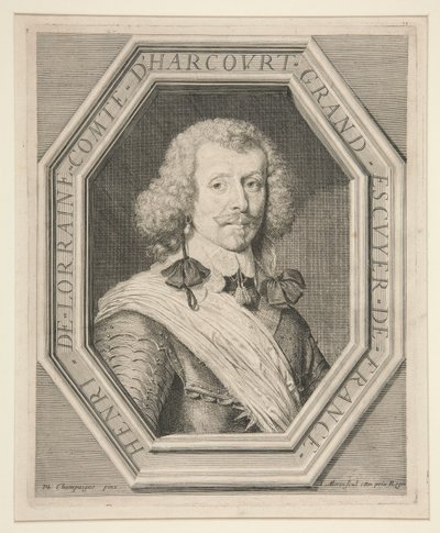 Henri de Lorraine, Count of Harcourt, called Cadet la Perle (1601-1666) by Jean Morin