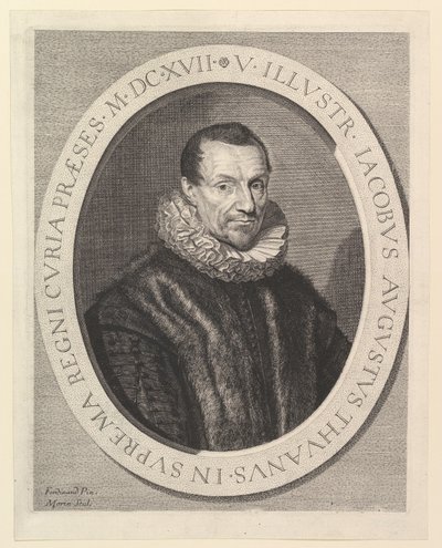 Jacques-Auguste de Thou, premier president au Parlement by Jean Morin