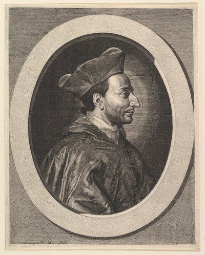 Saint Charles Borromeo, Cardinal and Archbishop of Milan by Jean Morin