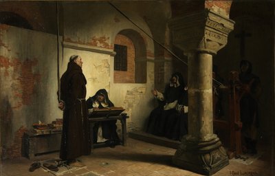 Bernard Délicieux Before the Inquisition Tribunal, c. 1881 by Jean Paul Laurens