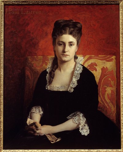 Portrait of Woman by Jean Paul Laurens