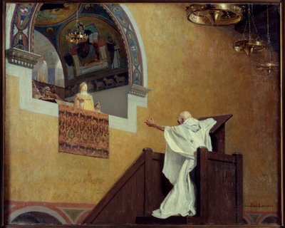 Saint John Chrysostom (349-407) and the Imperatrix Eudoxia by Jean Paul Laurens